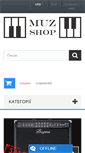 Mobile Screenshot of muzshop.info